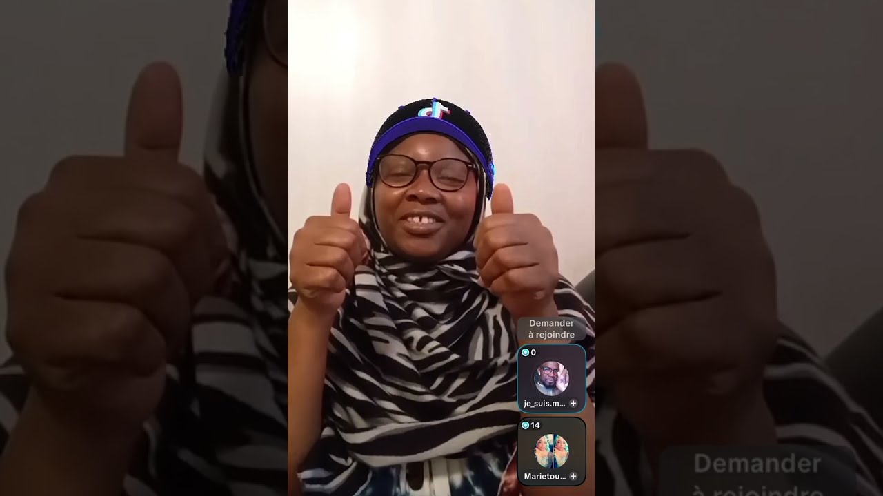 MAMA HAWA EN LIVE TIKTOK EN SONINKE 