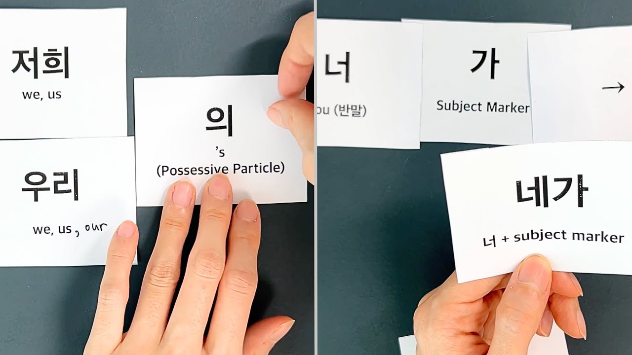 Как использовать 의 (притяжательную частицу) и сокращения местоимений | Корейская грамматика для н...