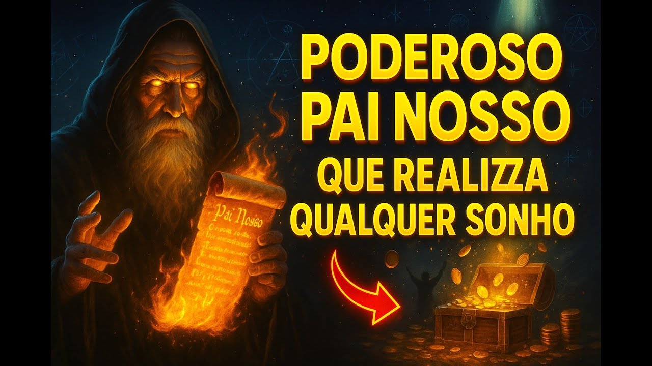 O PODEROSO PAI NOSSO DO SÃO CIPRIANO PARA ENCONTRAR  Força Espiritual para Alcançar Seus Sonhos