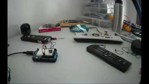 Arduino e Infravermelho - Parte 01 - Comandando o Arduíno através de um Controle Remoto