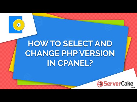 How to change php version in cPanel - ServerCake India