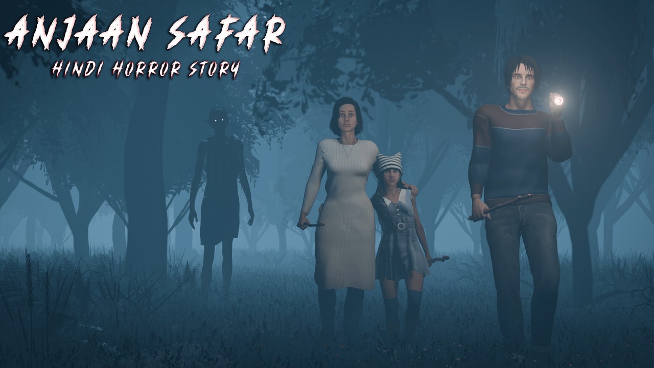 ANJAAN SAFAR EP : 01 ☠️ | 3D Animated Horror Short Film (Hindi) | Horror Tales