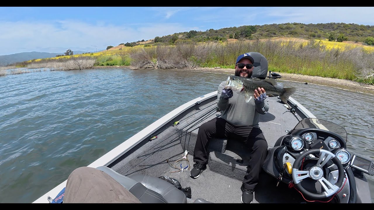 Lake Casitas @d_sluggs with a 5lbs bass