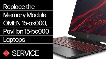 Replace the Memory Module | OMEN 15-ax000, Pavilion 15-bc000 Laptops | HP