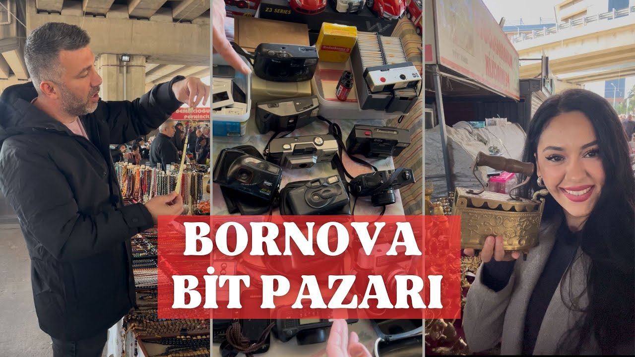 Bornova Antika & Bit Pazarı 2025 | Eski Eşyalar, Ucuz Fiyatlar, Nostalji!