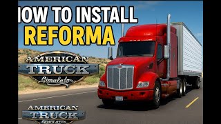 How to install Reforma Maps for ATS 1.54