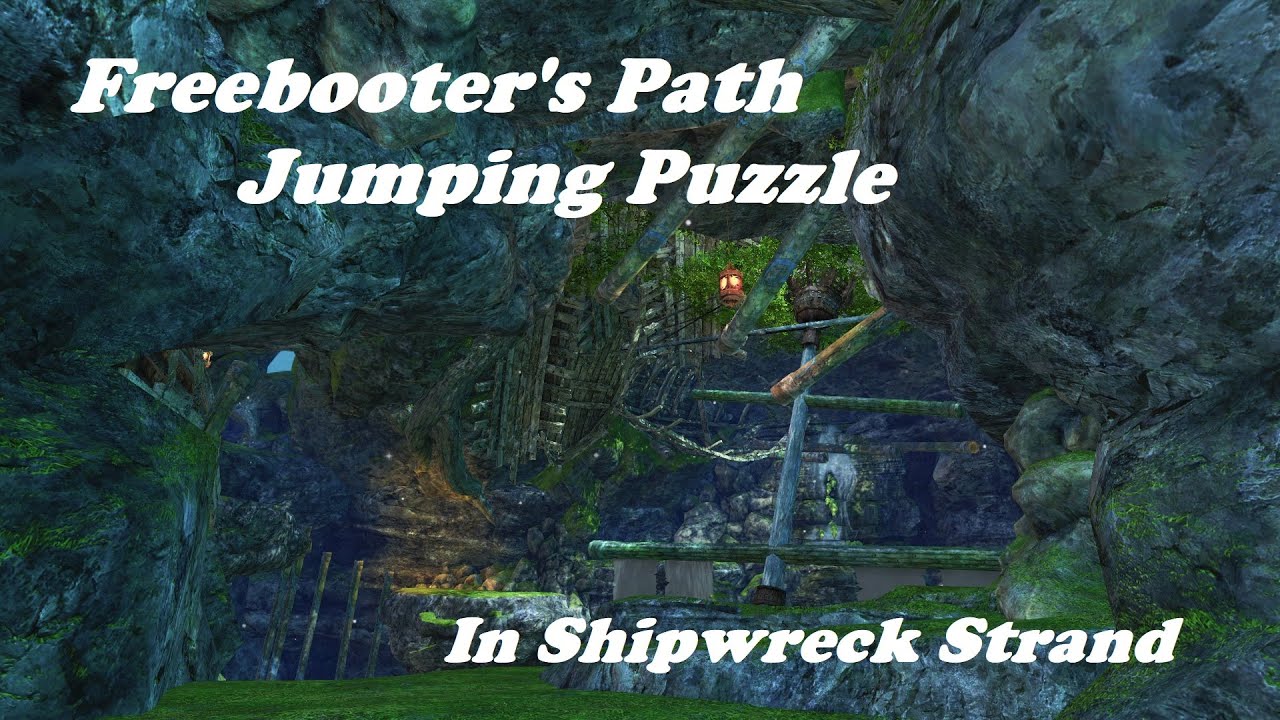 Guild Wars 2 Jumping Puzzle Walkthroughs (Freebooter's Path in Shipwreck Strand)