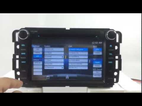 How to setup steering controls on the GMC K-Series radio