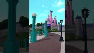 Disneyland Paris In Bloxburg! | #shorts
