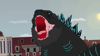 Godzilla front view test