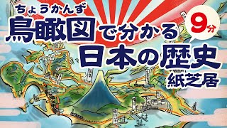 鳥瞰図だヨ！日本の歴史〜神話から現代まで　地図で日本をふりかえる〜【絵本読み聞かせ】＃12