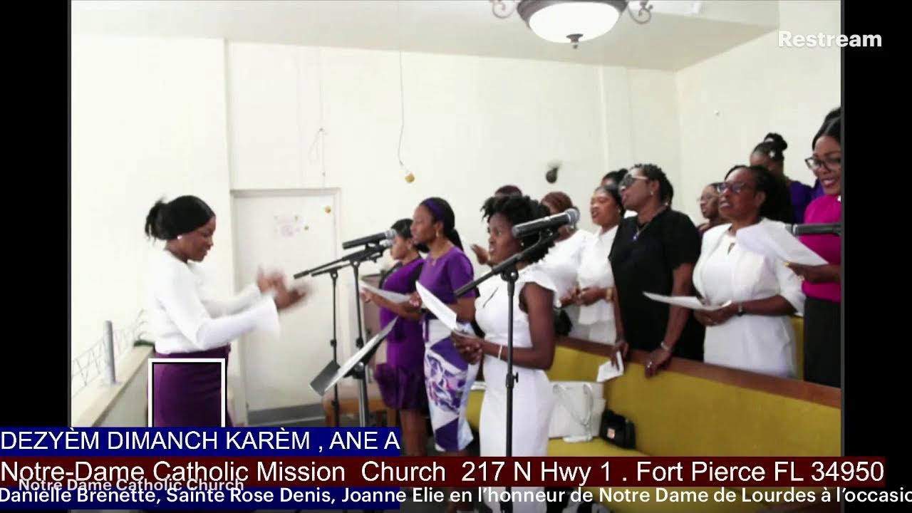 DEZYÈM DIMANCH KARÈM , ANE A