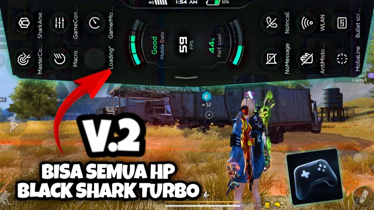 GAME TURBO TERBARU UNTUK SEMUA HP ANDROID‼️BLACK SHARK TURBO V.2 YouTube