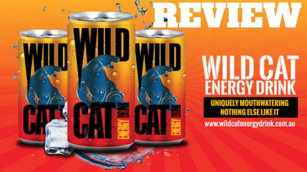 Wild Cat Energy Drink Review YouTube
