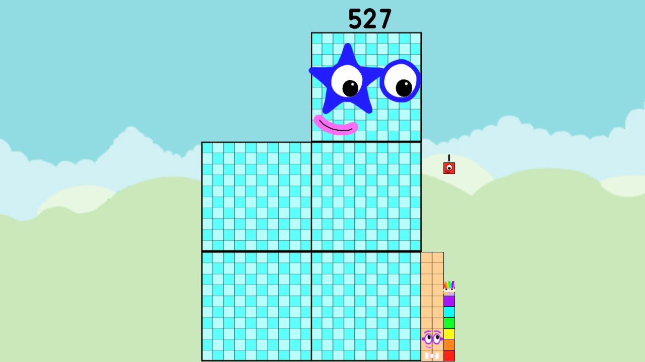 Numberblocks 521 to 540 Counting 521–540 for Kids Learn Big