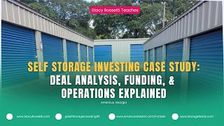 Self Storage Investing Case Study: 50 Units in Americus, GA (80% Occupied, $58K Revenue)