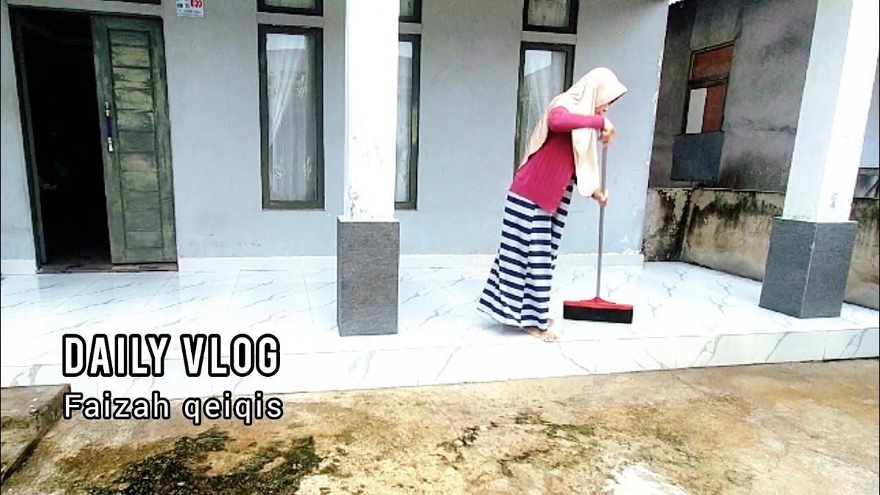 Rutinitas Ibu Rumah Tangga || Kesibukan Di Pagi Hari Bersih-Bersih dan Masak