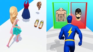 Doll Designer 🎀 vs Build a Superhero 👗 | Ultimate Fashion Showdown! screenshot 4
