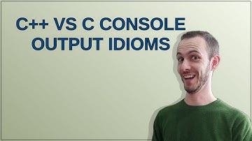 Softwareengineering: C++ vs C console output idioms