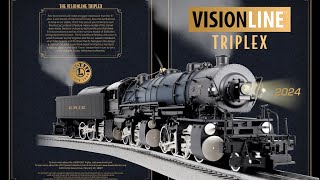 Introducing: the 2024 Lionel Vision Line Triplex!