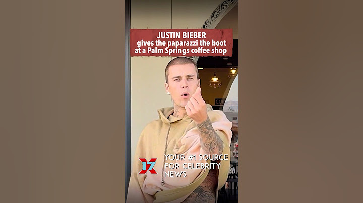 Justin Bieber Reaches Breaking Point With Paparazzi In Palm Springs
