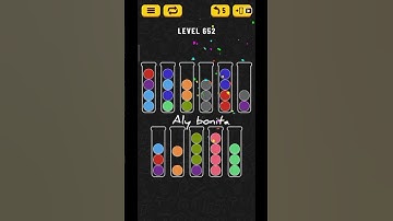 ball sort puzzle level 652