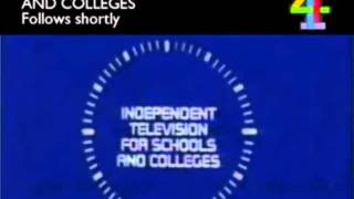 Channel 4 Schools Interval Junction into Time To Think (12th June 1987)