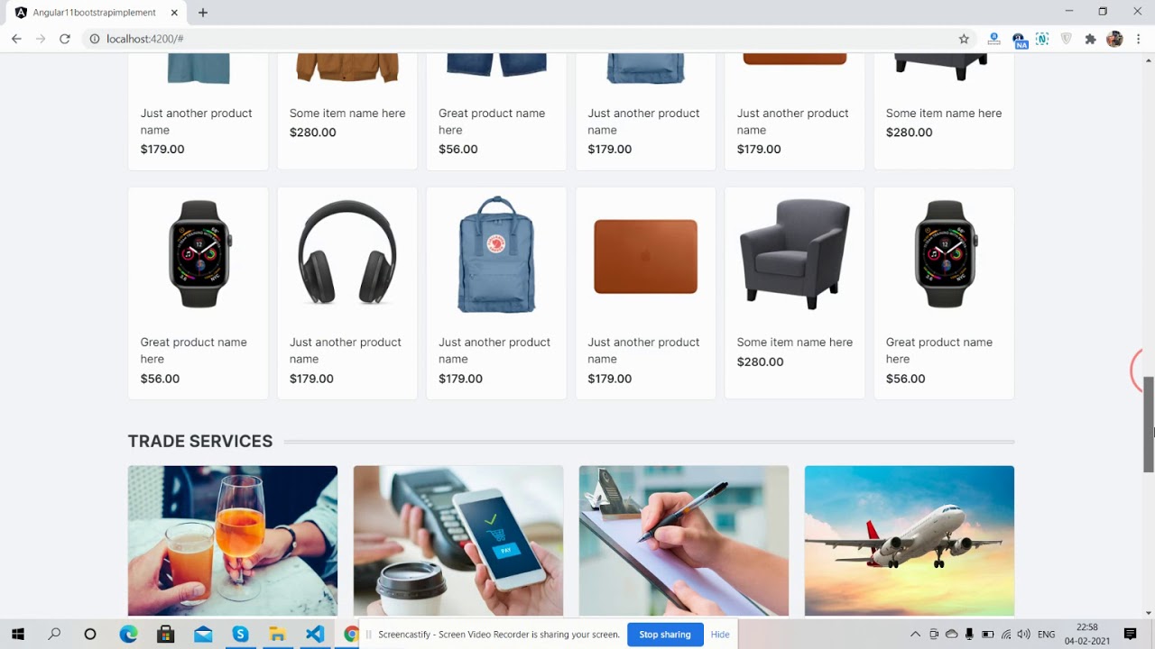 Angular 11 Bootstrap Ecommerce Site Free Home Page Templates - YouTube angular-11-bootstrap-ecommerce-site-free-home-page-templates-youtube