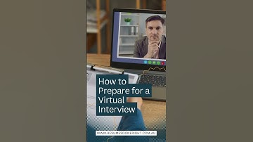 🎥 How to Prepare for a Virtual Interview 🎥
