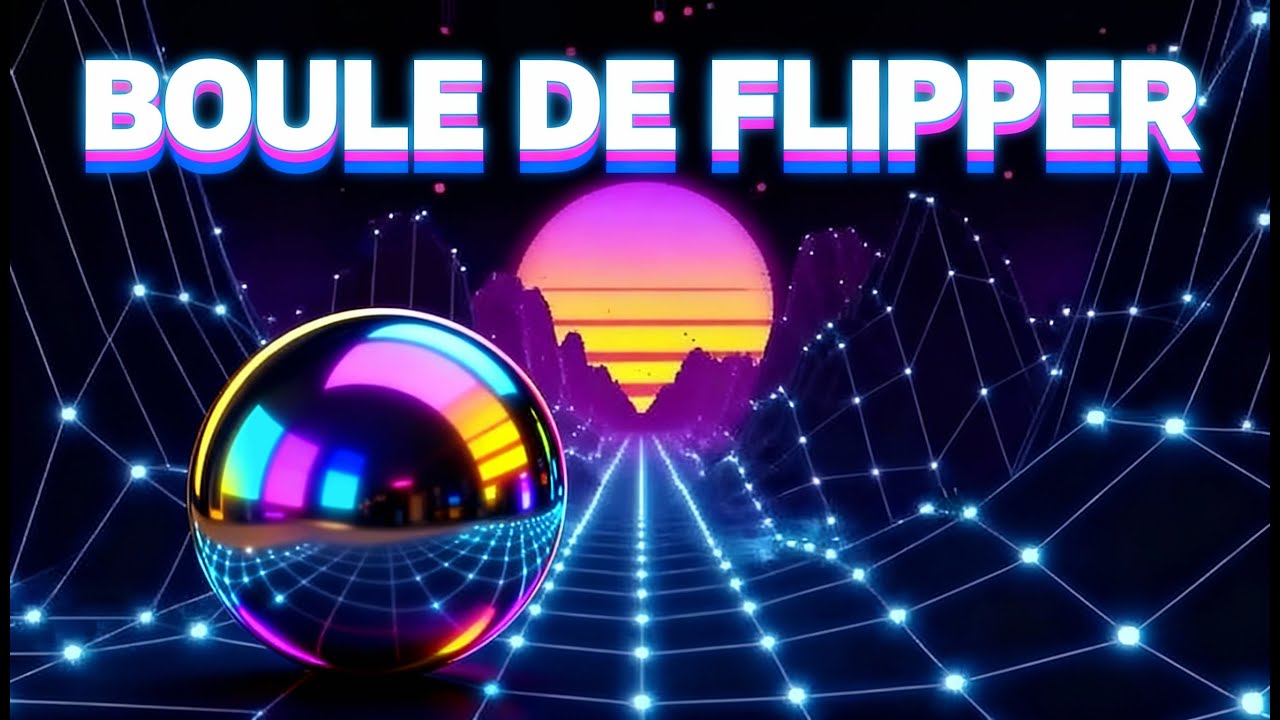 🕹️ Boule de Flipper | Synthwave / Retrowave Remix (80s Arcade Night Drive) 