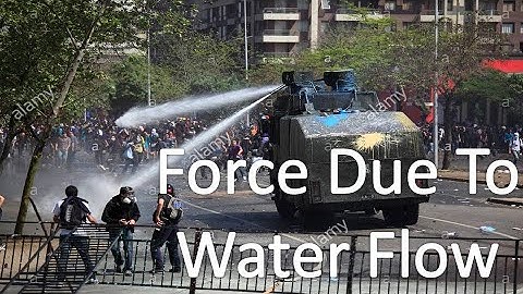 Ch 03 Lecture 11 Force Due To Water Flow