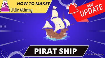 How To make Pirat Ship In Little Alchemy  | Full Walkthrough |Hints | Cheats