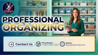 🧺✨ Professional Organizing for a Clutter-Free & Stress-Free Space 🏡