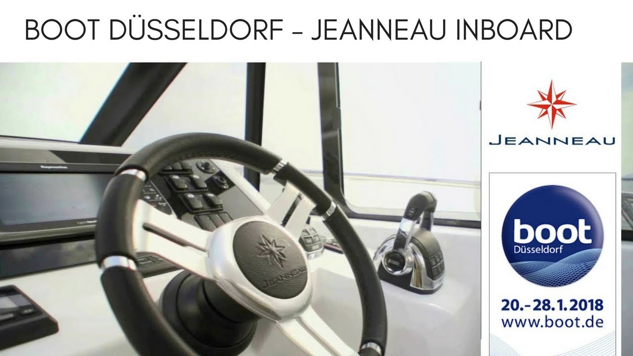 Jeanneau Inbord au salon nautique Boot Dusseldorf | 2018