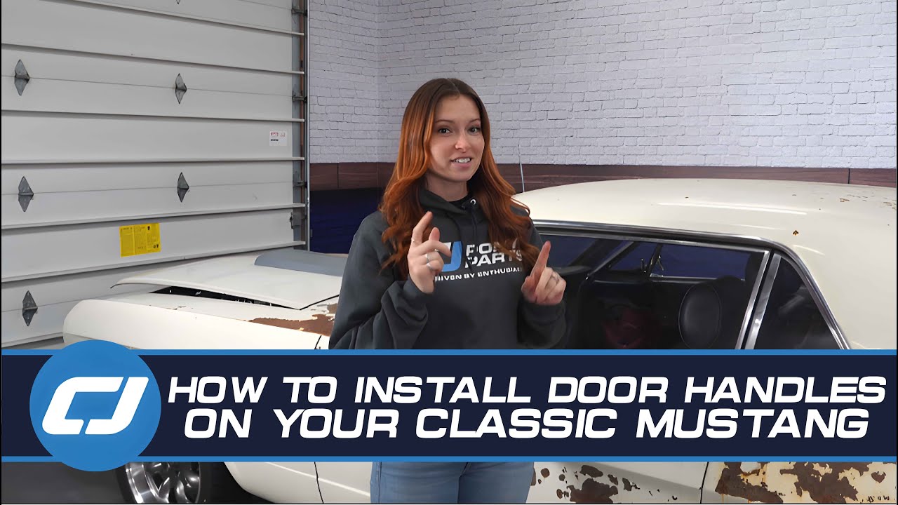 Классический способ установки дверных ручек на Mustang 1965–1966 годов выпуска.