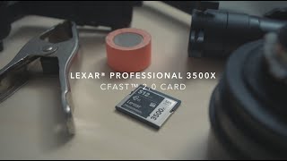 Lexar® Professional 3500x CFast™ 2.0 Card