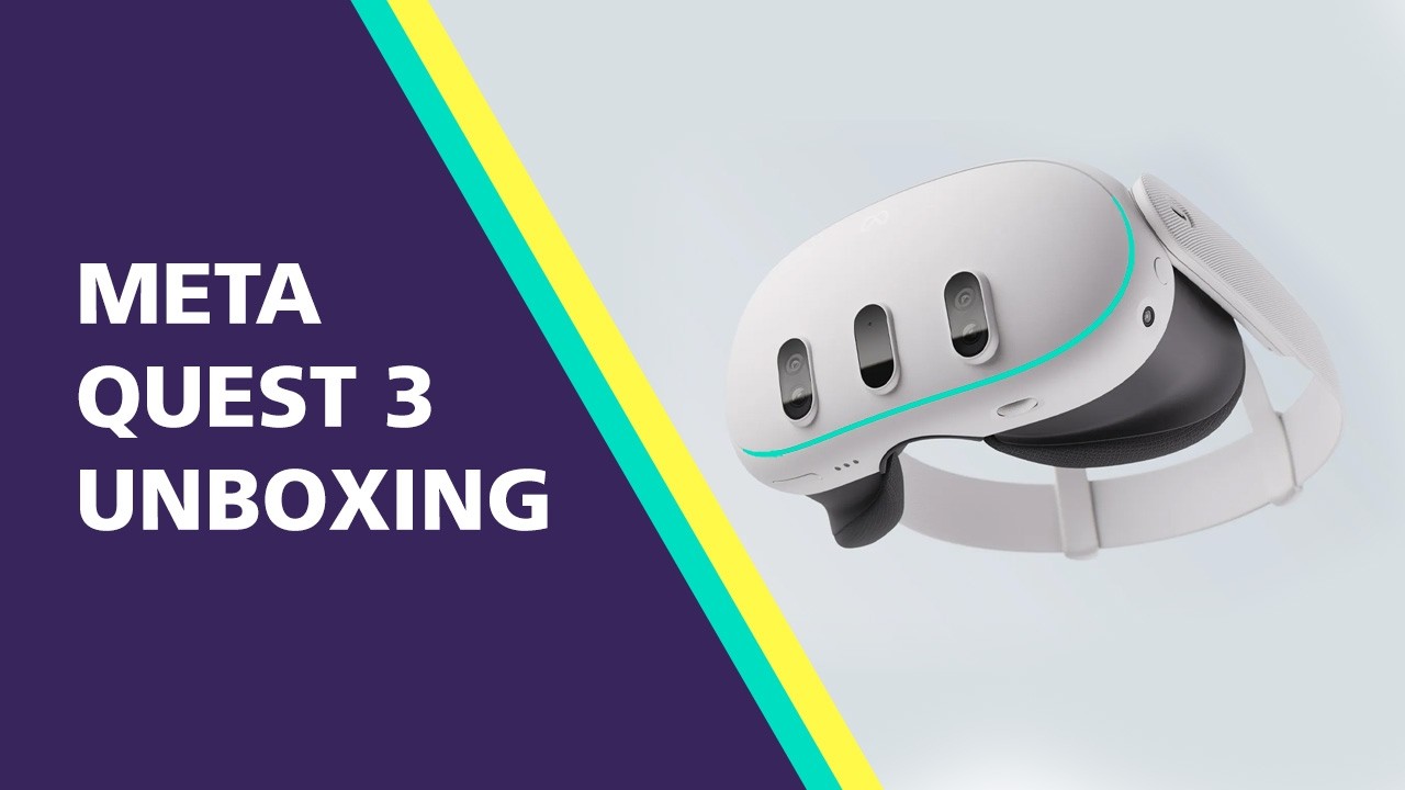 Meta Quest 3 Unboxing, First Look and Reaction - YouTube