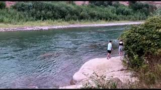 🌺Прекрасная природа России, Горная река в России\\Beautiful nature of Russia,Mountain river in Russia