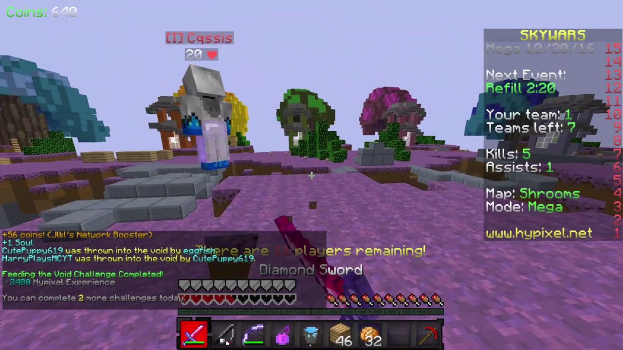 "Karma!" - Hypixel: SkyWars Quicky #5!