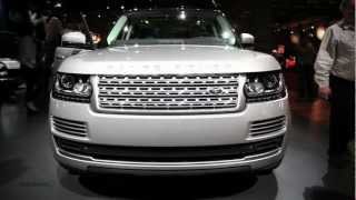 2013 Range Rover Autobiography - 2012 Paris Motor Show Land Rover Auto Show