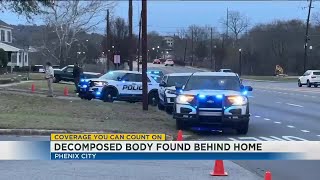 Decomposed body found behind Phenix City home, PCPD investigating