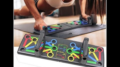 Hướng Dẫn Cách Tập Luyện Với Bộ Dụng Cụ Hít Đất Đa Năng Chính Hãng Đại Nam Sport