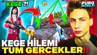 KEGE HİLEMİ ? TÜM GERÇEKLER  ! - PUBG MOBİLE