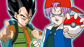 Vegeta Vs Trunks Pokemon Stadium Dbz Parody