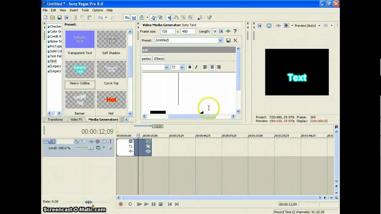 How To Motion Track Text And Images In Sony Vegas Pro 13