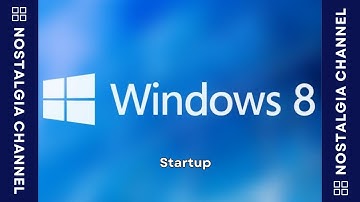 🎶Windows 8 Startup (2012) 🎶