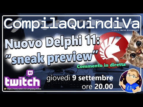 🏛 Delphi 11 Sneak Preview! Commentiamola assieme!