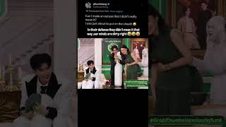 Stop thinking with your dirty mind😂😂😂.... I can't stop Lough 😂🤣 #pondphuwin #geminifourth #gmmtv