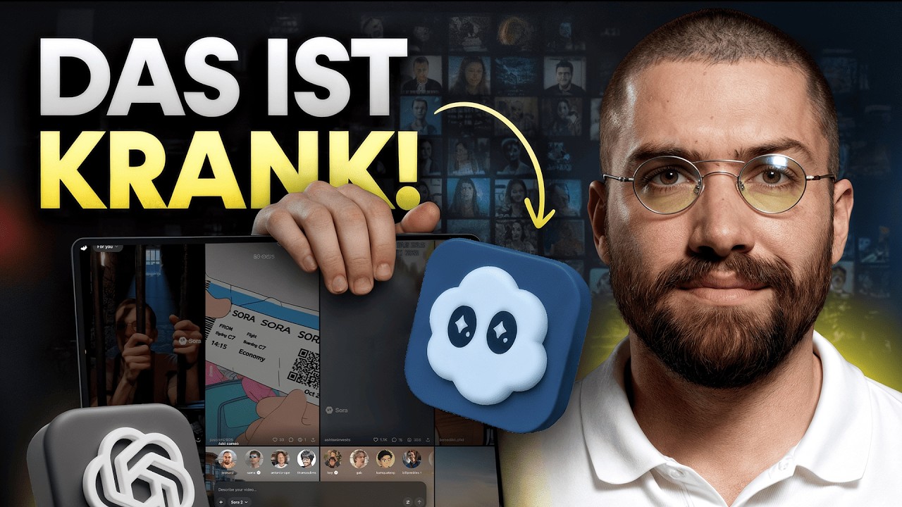 KRASS: Das kann SORA-2 - OpenAIs Sora getestet! (Anleitung & 20 Beispiele)