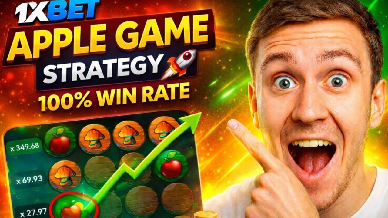 1xBet Apple Game Strategy 🚀 100% Win Rate